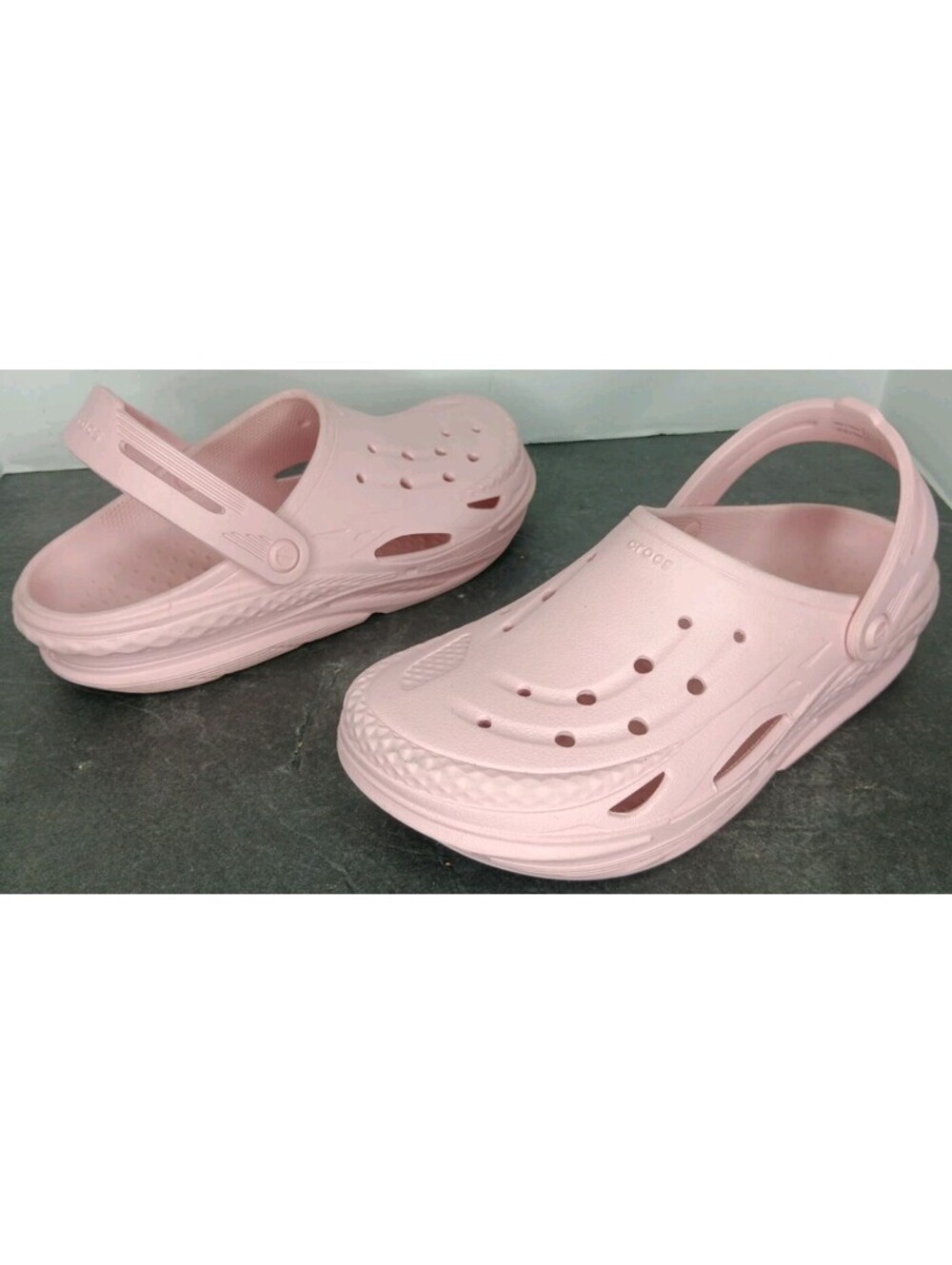 Crocs Off Grid Clog Petal Pink Womens Sandals Slides #209501 Size 10